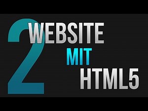Website mit HTML #2 (Tutorial für Anfänger) • [German] [HD]