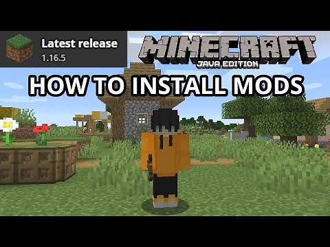 Minecraft Java 1.16.5 How To Install Mods & Addons in Minecraft (Easy) With Forge (Tutorial)