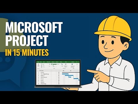 Microsoft Project in 15 Minutes! (Quick Start Guide for Beginners)