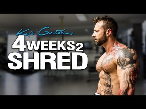 Kris Gethin's 4Weeks2Shred Training Program