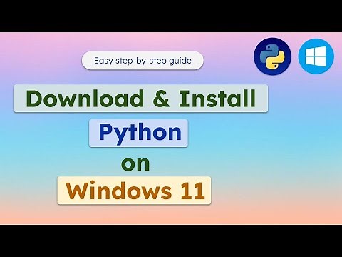 Install Python on Windows 11 | Updated 2026