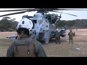 CH-53E Helicopter Refueling at Nansei Sword 25 Exercise
