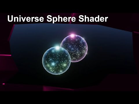 Unity Universe Sphere Shader Tutorial