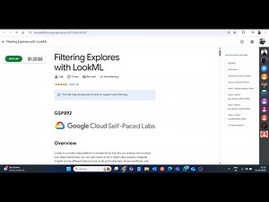[NEW 2025] Filtering Explores with LookML || Updated Lab Solution || Google Cloud Arcade 2025