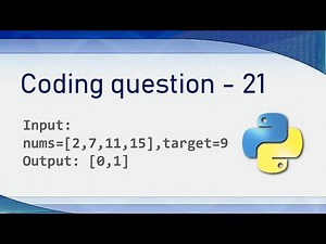Coding Questions Python | Python Interview Preparation | Interview Questions and Answers