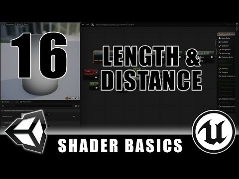 Length & Distance - Shader Graph Basics - Episode 16