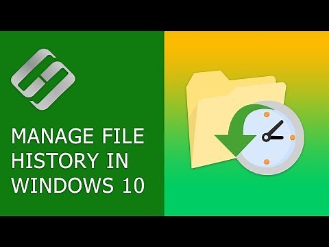 How to Set Up and Configure File History in Windows 10, 8 📝📁💻