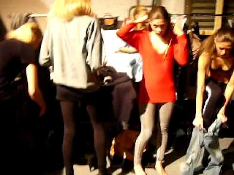 Backstage after the END show @ AIFW 2010