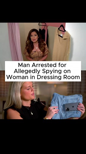 Young women are warning anyone trying on clothes in a #dressingroom to be vigilant because someone may be watching. Inside Edition’s investigation found cases of creeps getting busted for spying on women in changing rooms. #PeepingTom