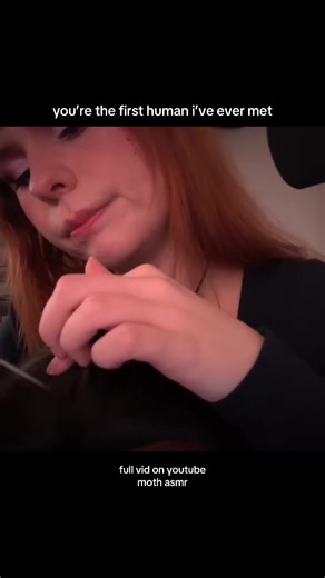 alien plays either your hair! #asmr #tingle #asmrtiktoks #whisper #asmrhair