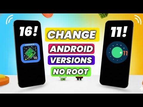 Install Android 15,16,14,13,11 | Switch Android Versions Android 16 To Android 15