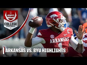 Arkansas Razorbacks vs. BYU Cougars | Full Game Highlights