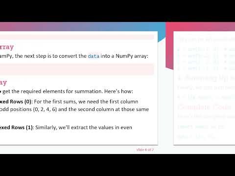 Filling a 2D array using a 3D array in Python: A Beginner’s Guide