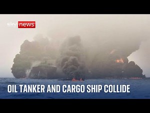 More than 30 casualties after oil tanker and cargo ship collide in North Sea