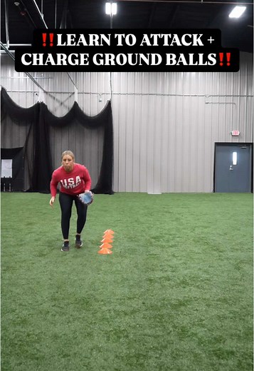 Youth Softball Infield Drill for Building Confidence in Ground Balls