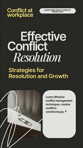 6 Proven Conflict Resolution Strategies in the Workplace: Tutorial