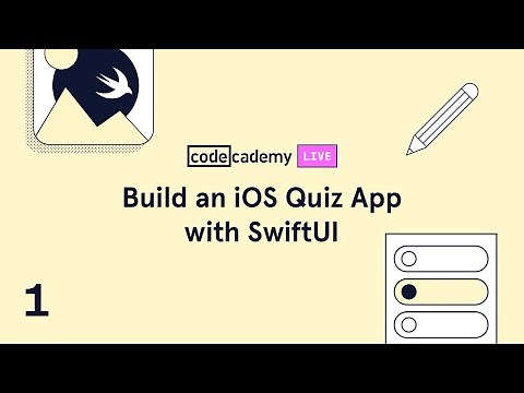 Codecademy Live iOS App Development #1: Build a View in SwiftUI