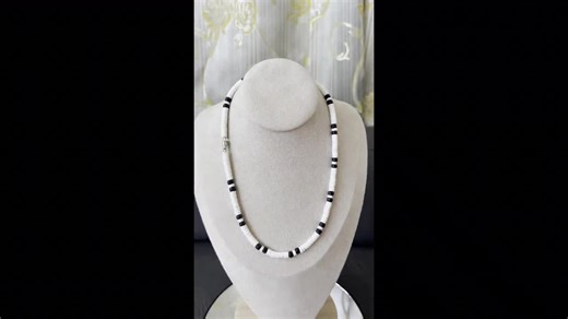 Philippines Puka Shell Necklace: White Clam & Coconut Beads - Etsy