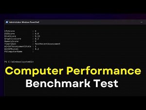 Run A Computer Performance Benchmark Test | GPU Stress Test | CPU Test | RAM Speed Test | SSD | HDD