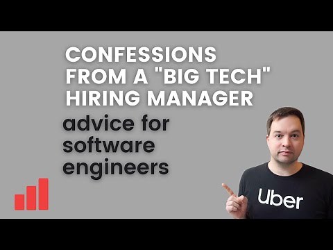 Confessions from a Big Tech Hiring Manager: Tips for Software Engineering Interviews
