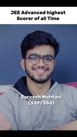 Highest Scorer of JEE Advanced 🔥☠️ #iit #jeeadvanced #jee2027