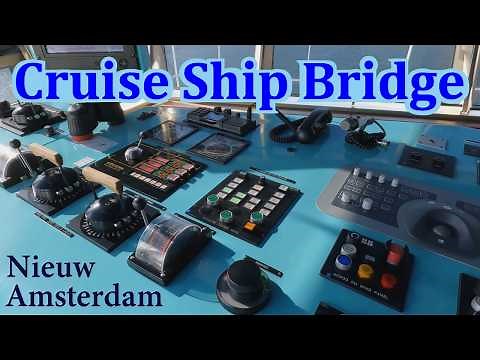 Cruise Ship Bridge Tour