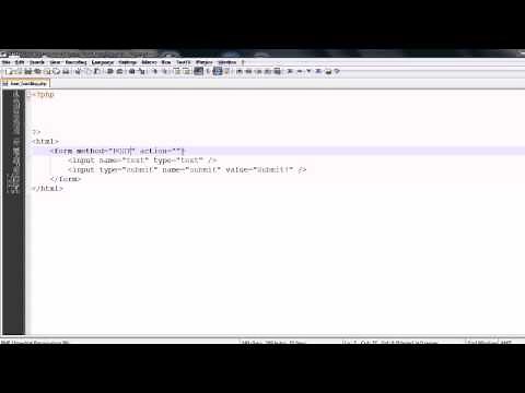 PHP Basics: HTML Forms & PHP Form Handling