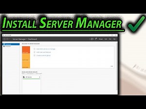 Server Management Made Simple: Installing Server Manager on Windows 10/11