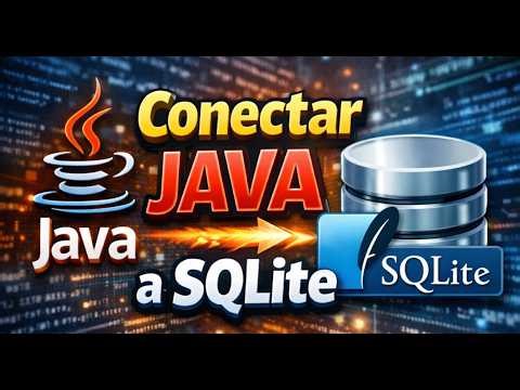 Conectar Java con Sqlite