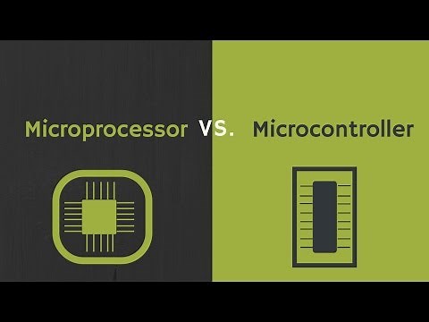 Difference between Microprocessor and Microcontroller