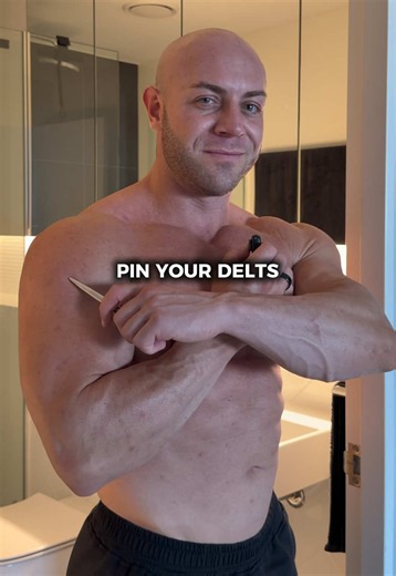 How to 📌 Delts #pins #pinning #howto #muscle #health | pinning your delt