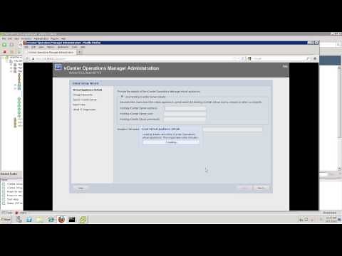 VMware vCenter Operations Manager 5.6 Installation