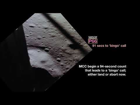 Apollo 11 Powered Descent [Apollo Flight Journal] with "The Landing" from First Man soundtrack