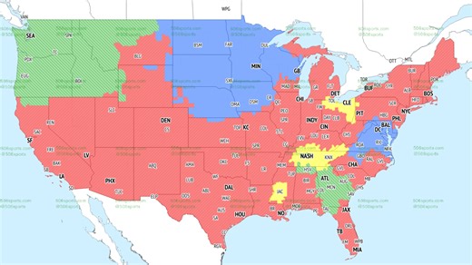 NFL Week 14 coverage maps: Which games are Fox, CBS broadcasting?