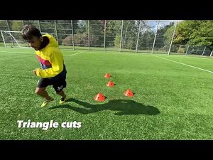 3 EASY footwork drill tutorials🔥to improve dribbling #football #soccer #footwork