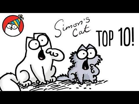 Top 10 Episode Countdown! - Simon's Cat | COLLECTION