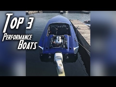 Top 3 100+Mph Speed Boats Under 30 Feet!