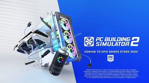 PC Building Simulator 2 Announced, Coming Exclusively To Epic Games Store In 2022