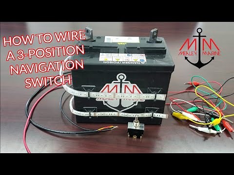 HOW TO WIRE A NAVIGATION LIGHT SWITCH FOR YOUR BOAT