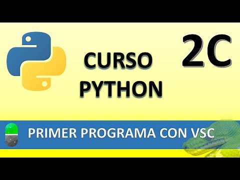 Python Course. First Program with VSC. Video 2C