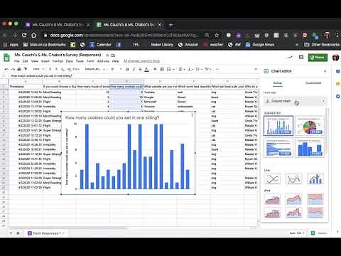 Create Graphs/Charts Using Google Form Data