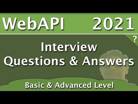WebAPI Interview Questions & Answers | Agenda