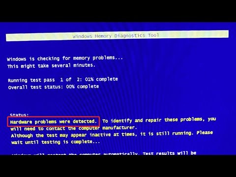 How To Fix 'Hardware Problems Were Detected' Error in Windows Memory Diagnostics Tool Windows 11/10