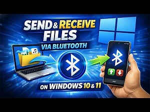 Send and Receive Files via Bluetooth on Windows 10 & 11 (Wireless & Free!)