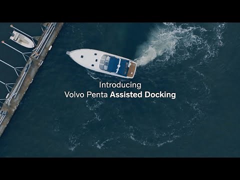 Expert demo of Volvo Penta Assisted Docking system