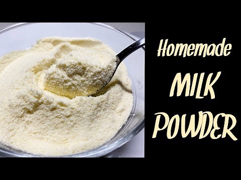 How to make Milk Powder at home | Homemade Powdered Milk