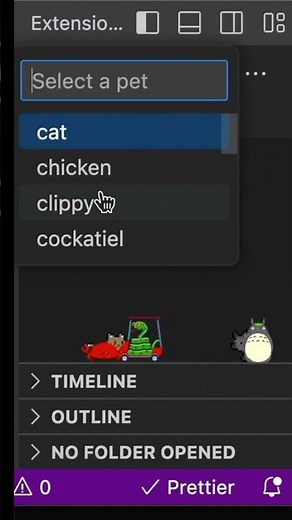 VS Code Pets!