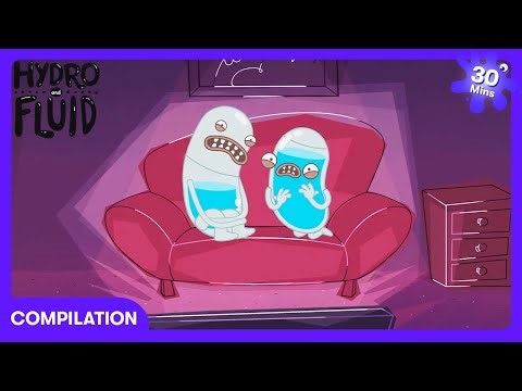Hydro and Fluid - Alien Movie Invasion! | WildBrain Gadget Garage