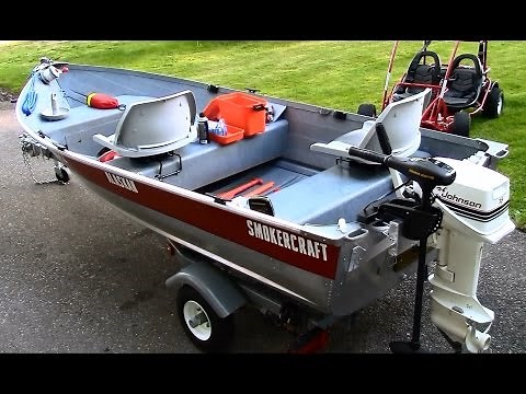 12 ft Aluminum Fishing Boat Restoration, Customization and Setup in HD