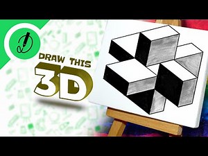 Master the innovative 3D drawing trick for beginners | very easy | with dimension #3D #drawing #art